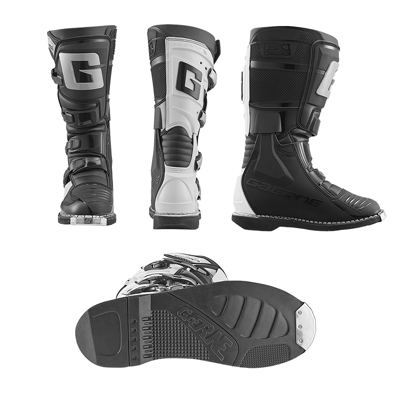 bottes gaerne gx1 fx blanc noir mx