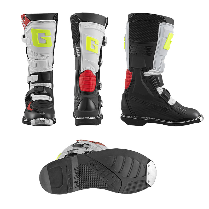 bottes gaerne gxj fx gris rouge mx