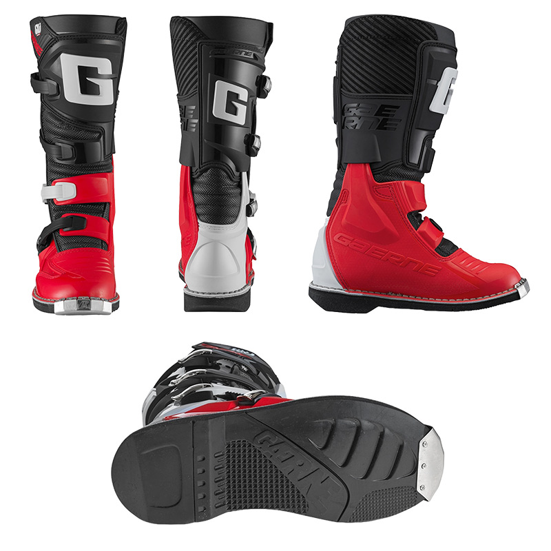 bottes gaerne gxy noir rouge sx
