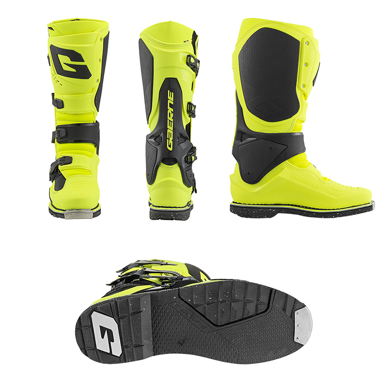 bottes gaerne s22 jaune noir mx