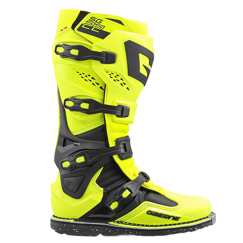 bottes gaerne s22 jaune noir