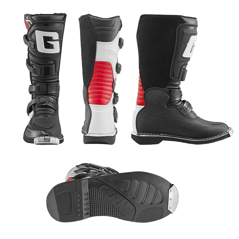 bottes gaerne sgj fx rouge blanc mx