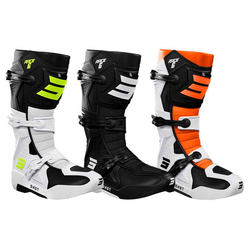 bottes motocross shot race 6 2023 mx