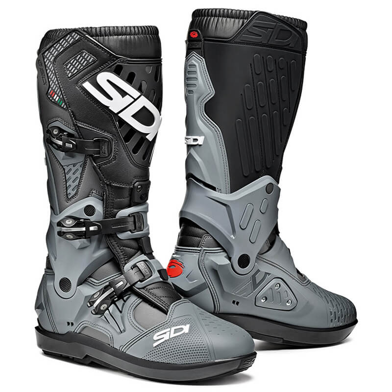 bottes sidi atojo srs gris noir 2022