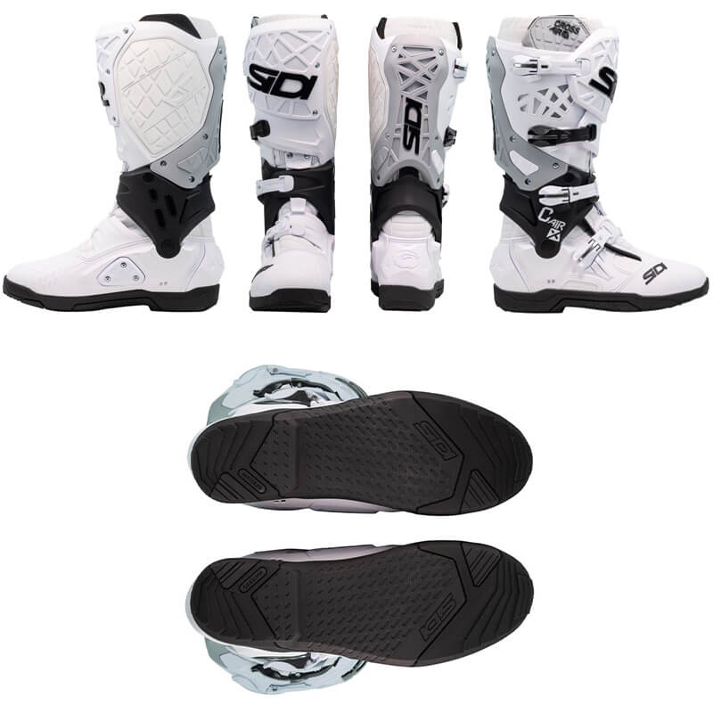 bottes sidi crossair x blnac noir mx