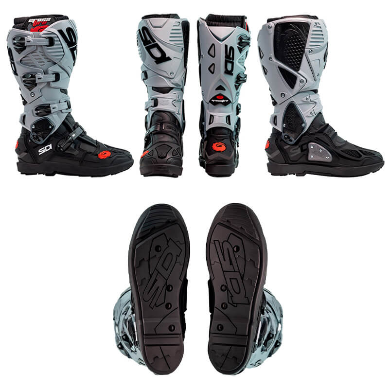 bottes sidi crossfire 3 srs gris 2025 cross