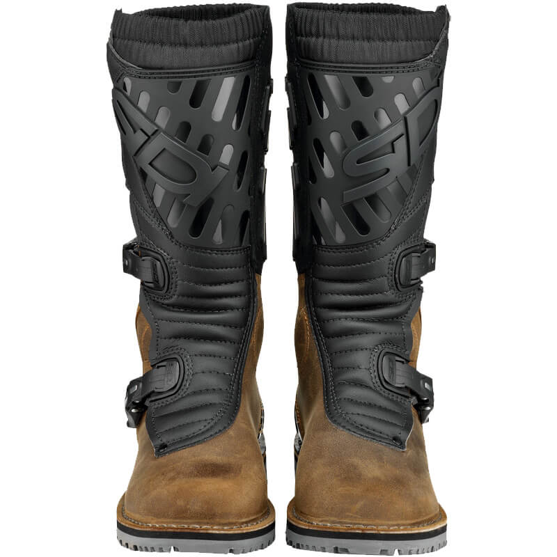 bottes sidi trial zero marron nori