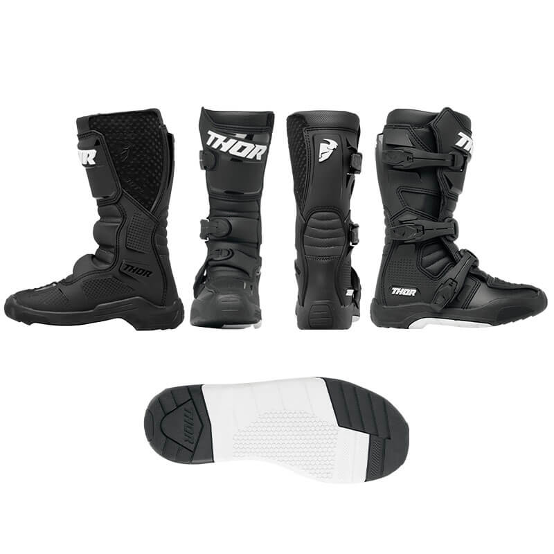 bottes thor mx blitz xr kid noir cross