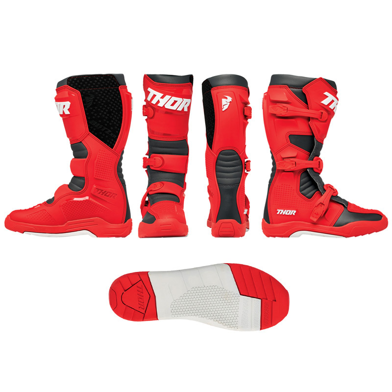 bottes thor mx blitz xr rouge 2024 cross