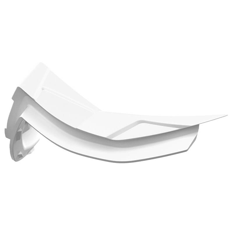 cache nez airoh aviator ace 2 blanc 2025
