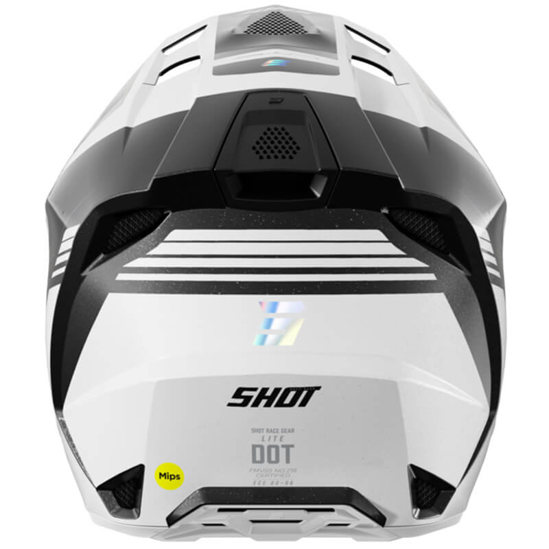 casqie shot lite s10 blanc mx