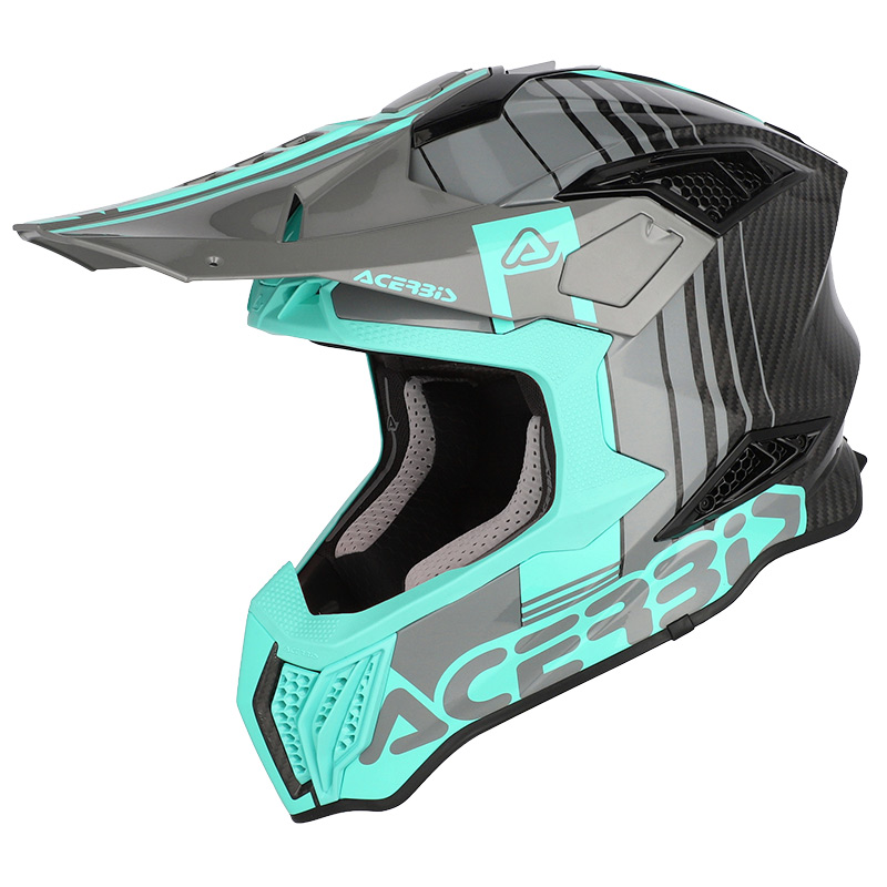 casque acerbis airstrike bleu gris