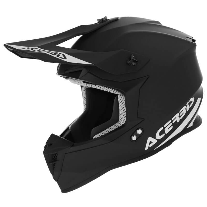 casque acerbis linear color noir 2025