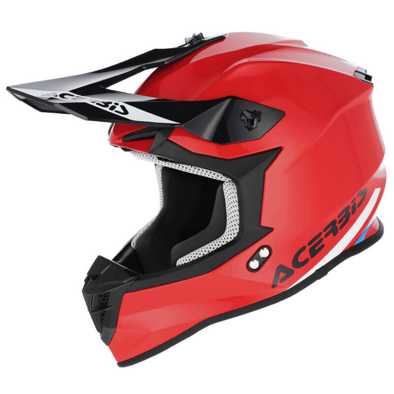 casque acerbis linear color rouge 2025