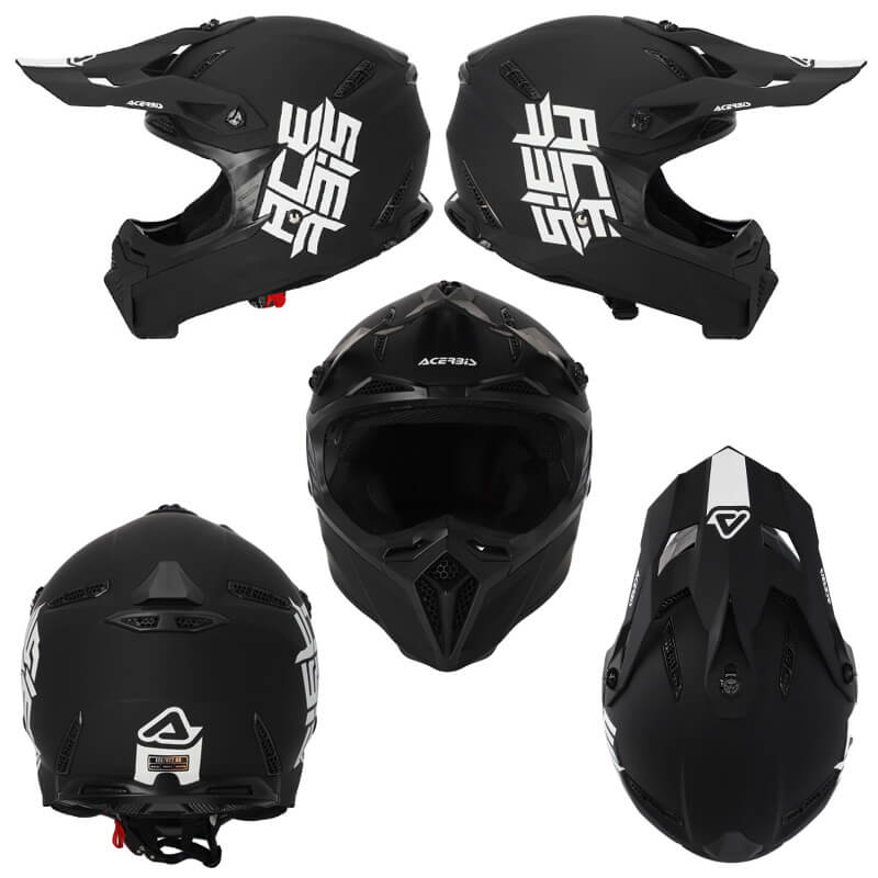 casque acerbis profile 5 22 06 noir 2023 enduro