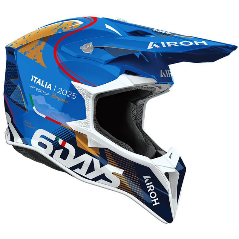 casque airoh wraaap 6days italia cross