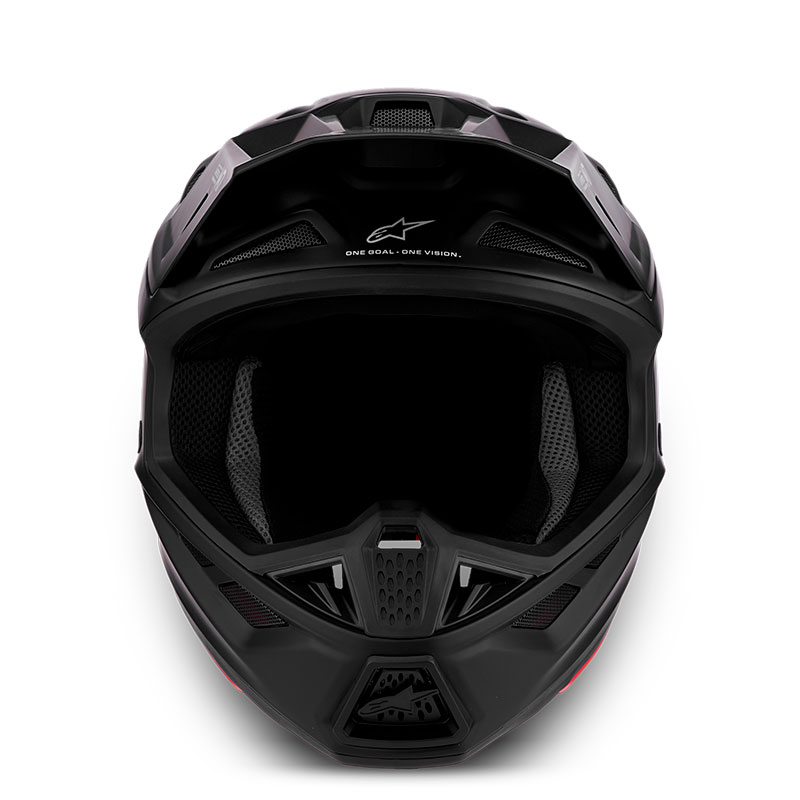 casque alpinestar s m7 solid helmet noir matt face