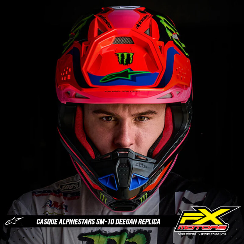 casque alpinestars sm 10 deegan 2025 moto