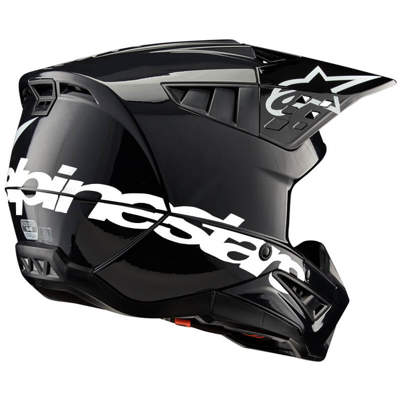 casque alpinestars sm5 corp 2024 noir motocross