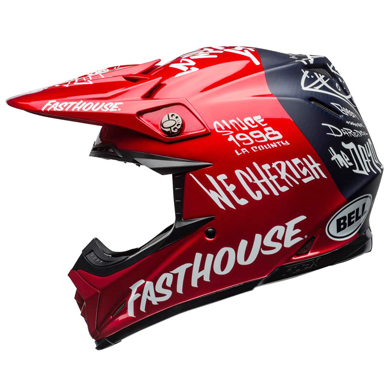 Casque Cross Bell Moto 9 Flex Fasthouse Did 2019 Fx Motors