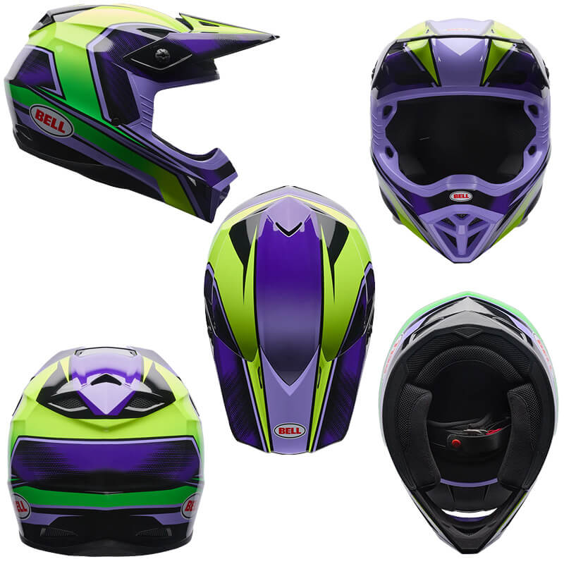 casque bell speedway viloet vertcross 27