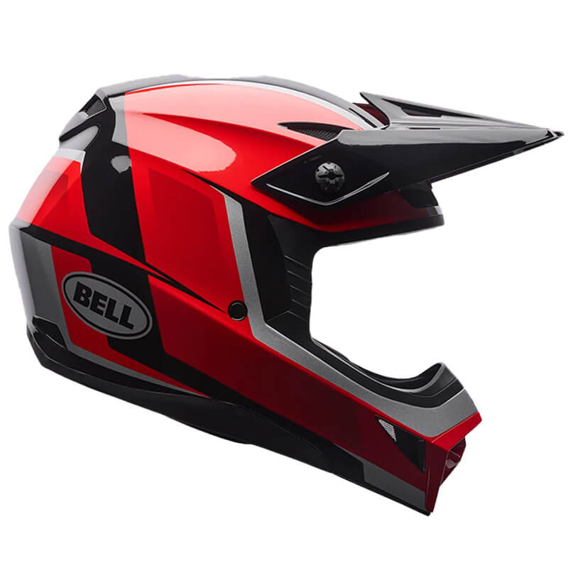 casque bell spiral rouge 27