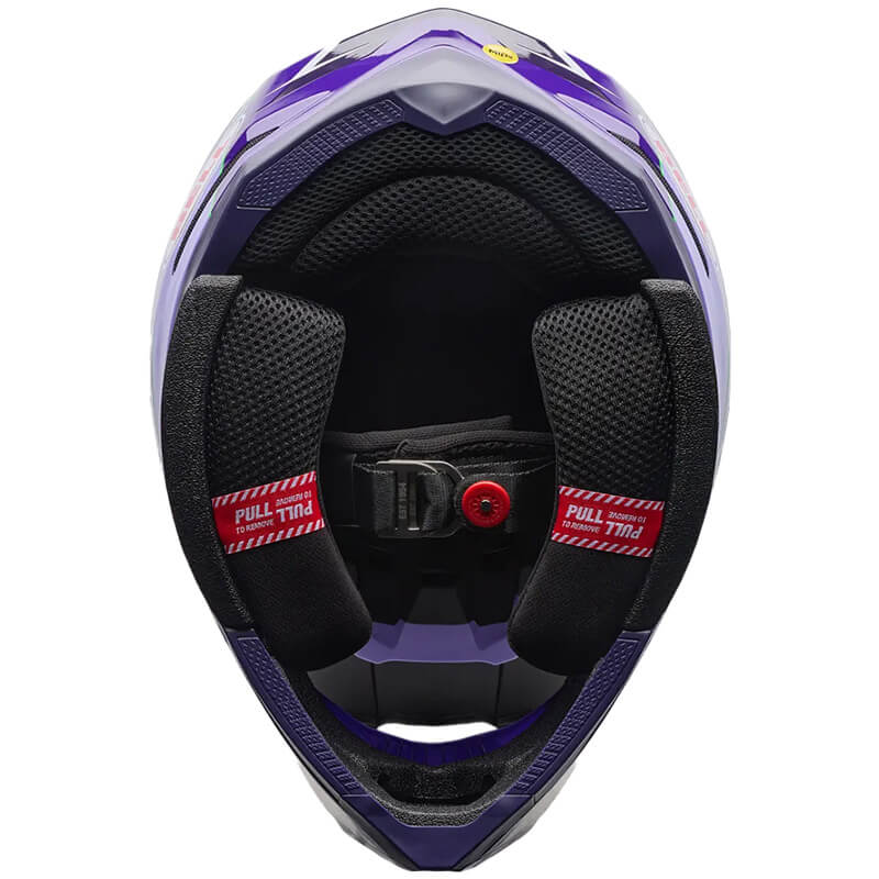 casque bell surge violet 27 mx