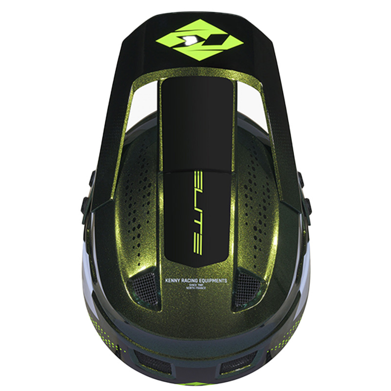 casque bmx enfant elite graphic cameleon vert 27 mx