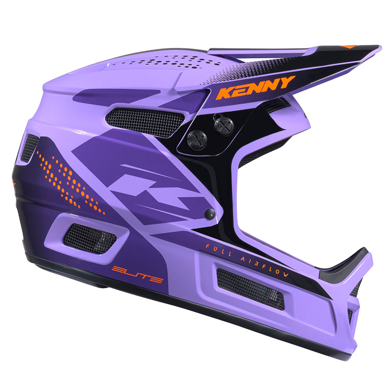 casque bmx enfant elite graphic violet 27