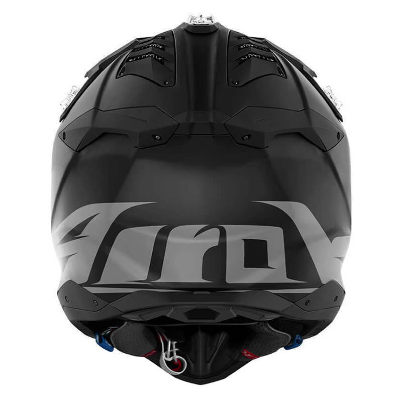 casque cross airoh aviator 3 color black matt 2024 motocross