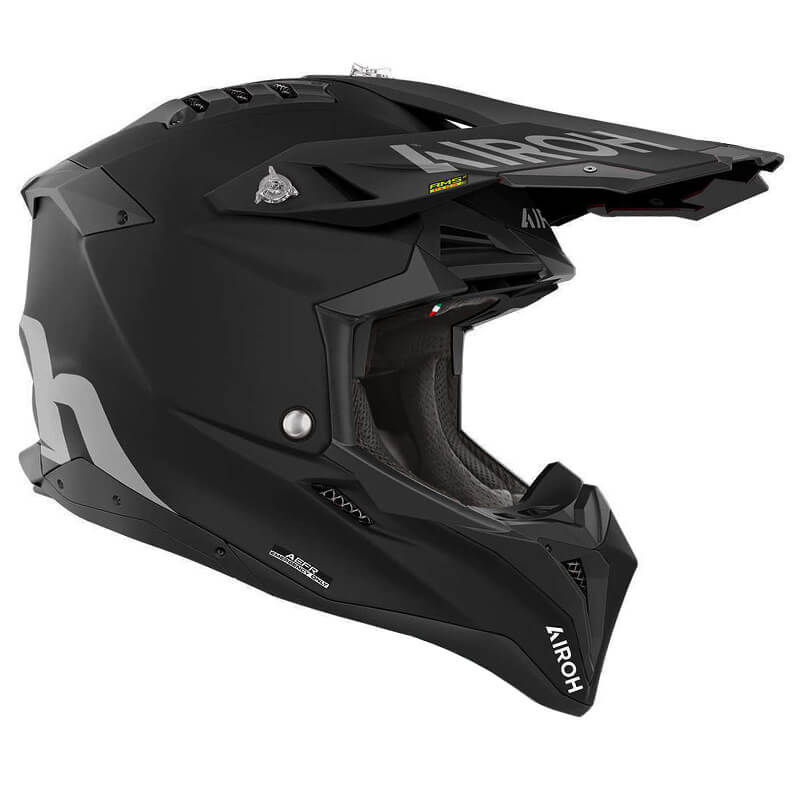 casque cross airoh aviator 3 color noir 2025 tt
