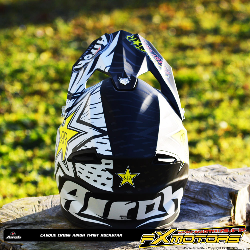 Casque Cross Airoh Twist Rockstar Fx Motors