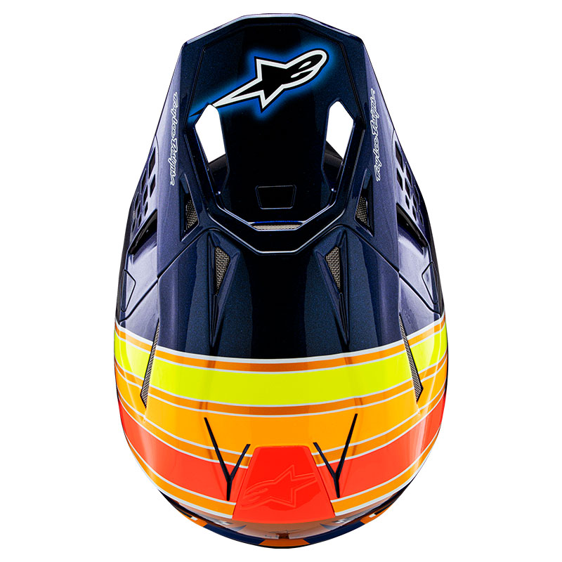 casque cross alpinestars sm10 2026 troyleedesigns edition trail