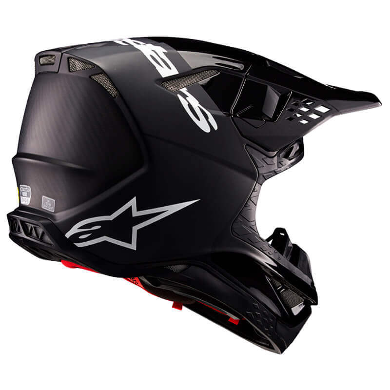 casque cross alpinestars sm10 flood 2024 noir motocross