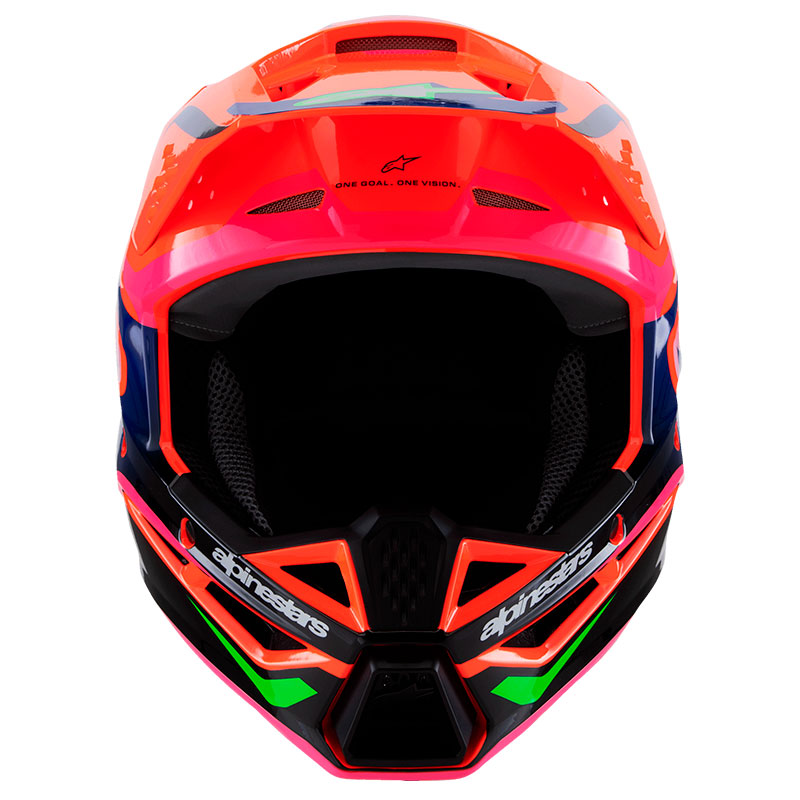 casque cross alpinestars sm3 youth 2026 deegan enfant fluos