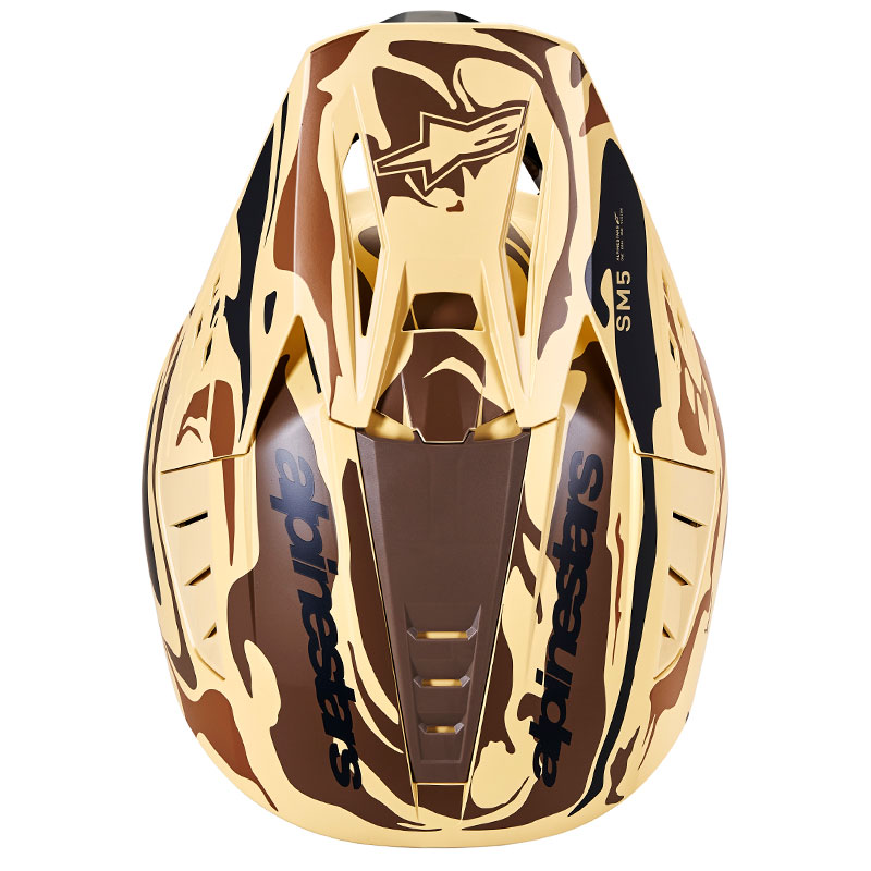 casque cross alpinestars sm5 2026 mineral camo beige