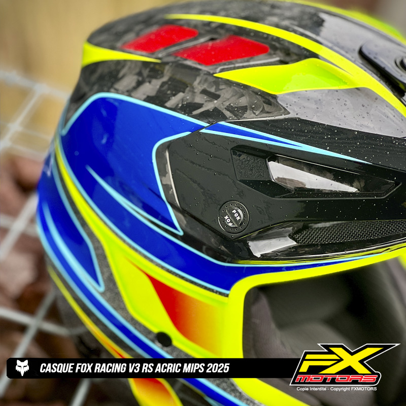 casque cross fox v3 rs acric mips 2025 enduro