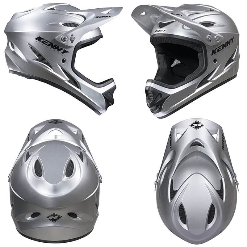 casque enfant kenny bmx gris 27 velo