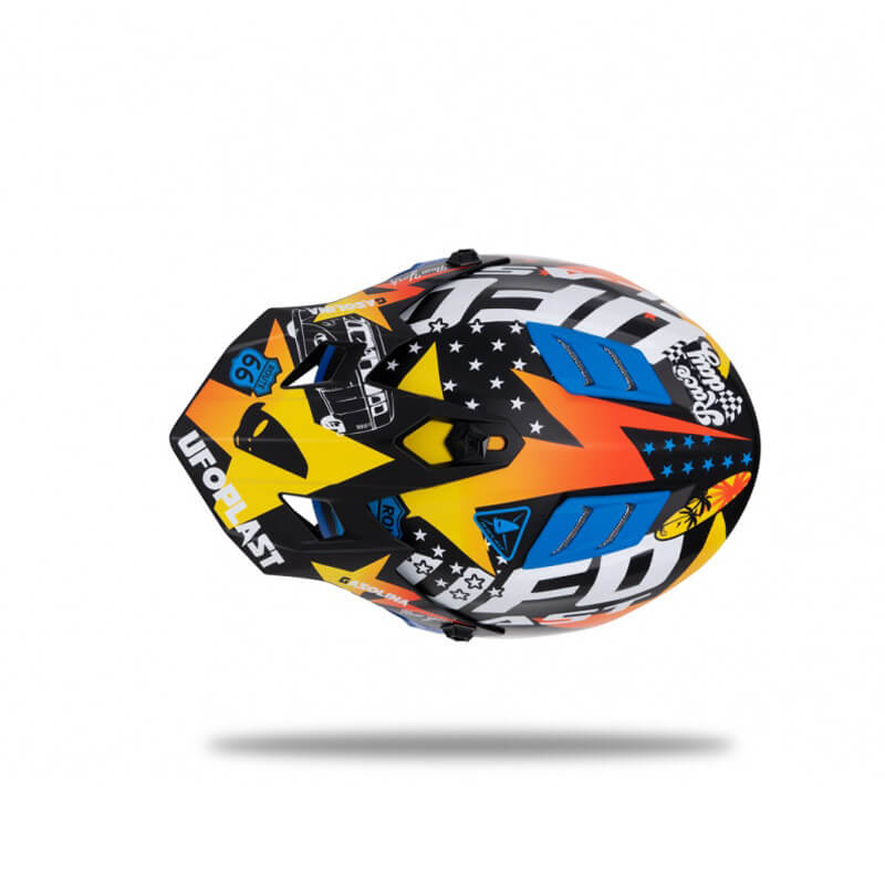 casque enfant ufo korey race day 2024 enduro