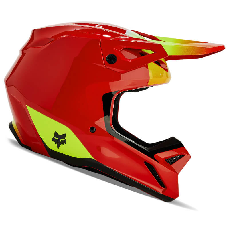 casque fox racing v1 ballast rouge 2024