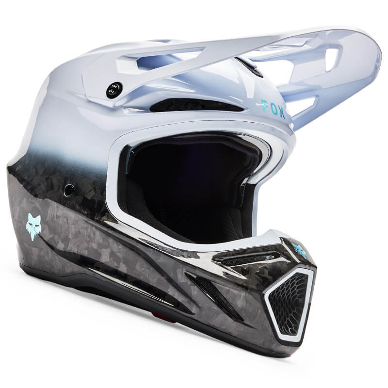 casque fox racing v3 rs ghost 2026 motocross