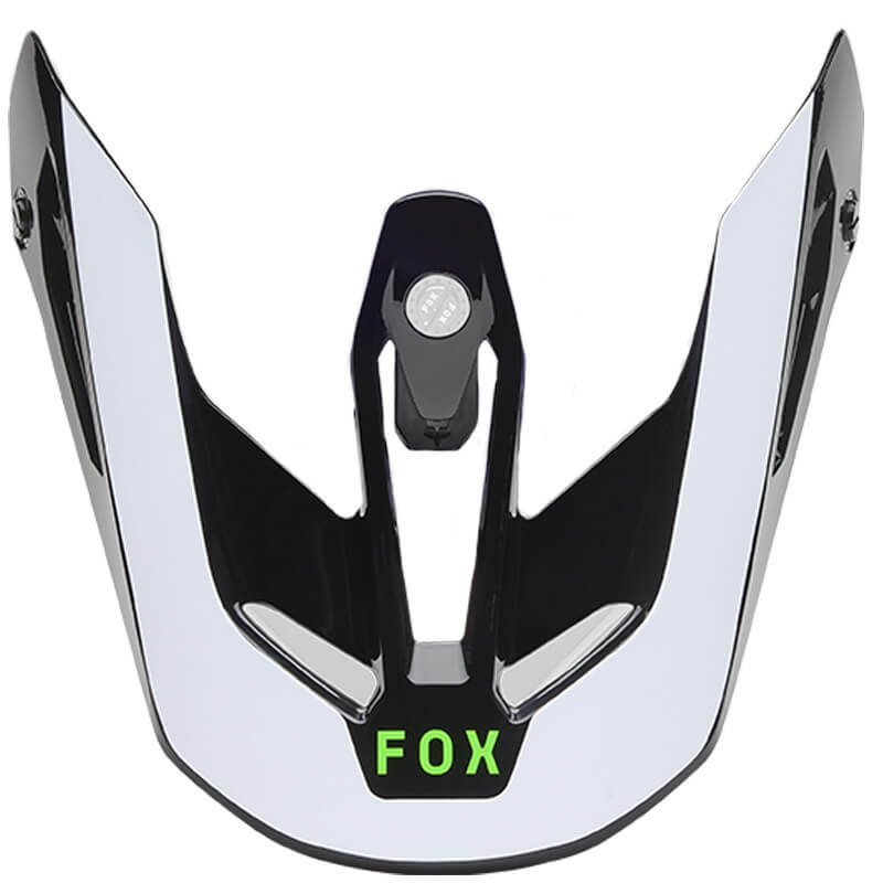 casque fox racing v3 rs grid visiere noir violet 2025