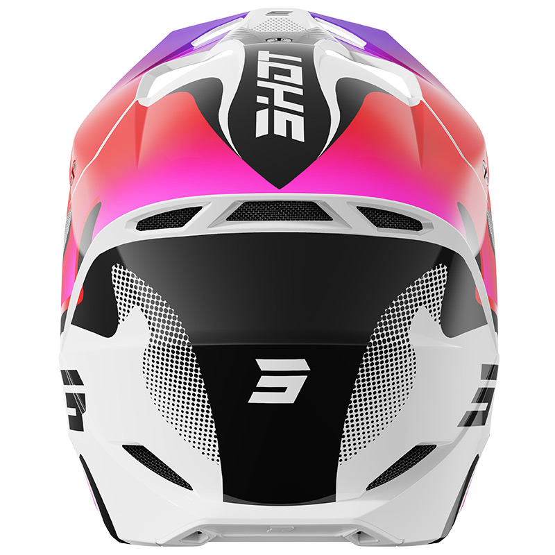 casque furious zebra neon rose 27