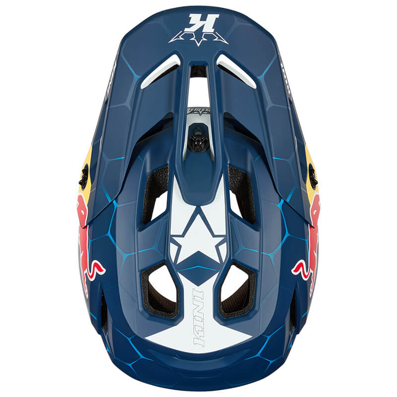 casque kini vtt modulable redbull logo