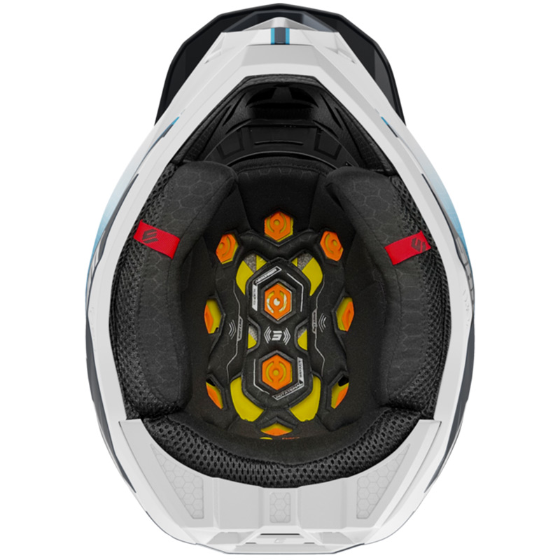 casque lite challenger bleu cross