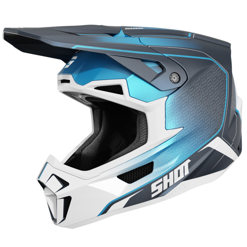 casque lite challenger bleu