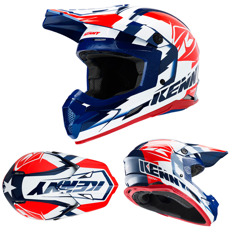 Casque Cross Kenny Track Eclair 2019 Fx Motors