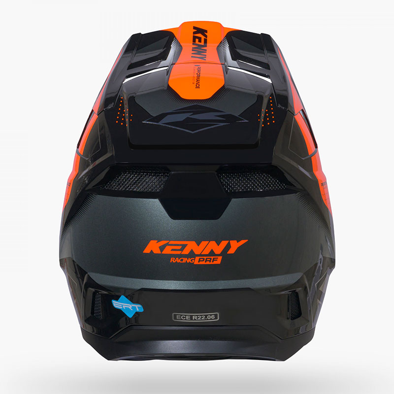 casque performance graphic racing orange enfant 2