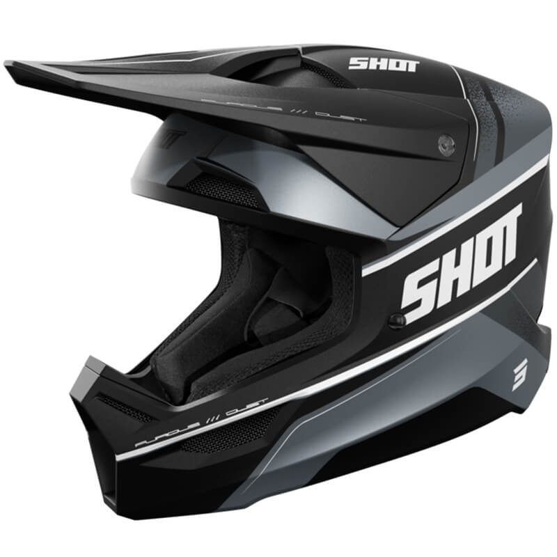 casque shot furious dust blanc 26