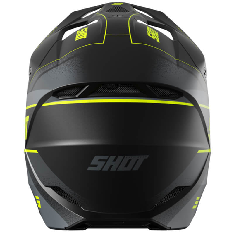 casque shot furious dust jaune 26 cross